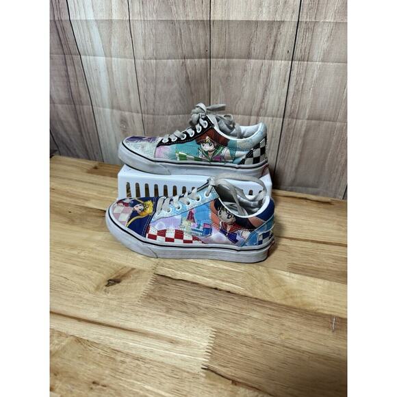 Sailor Moon x VANS OLD SKOOL PATCHWORK Pretty Guardian US W 5 - Picture 4 of 13